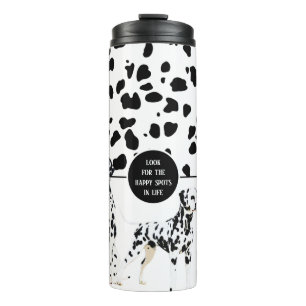 Bouteilles Isothermes Cute Dalmatiens Noir & Blanc Zones Joyeuses