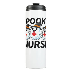 Bouteilles Isothermes Cute Halloween Nurse Ghosts Cartoon classique T-Sh