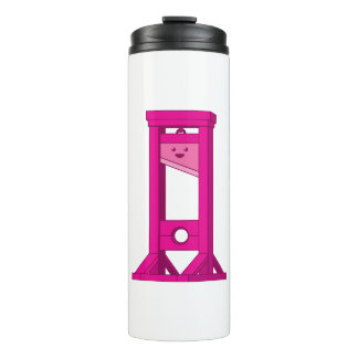 Bouteilles Isothermes Cute Kawaii Guillotine rose Tumbler Travel Musique