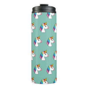 Bouteilles Isothermes Cute licorne magique avec cheveux colorés