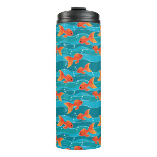 Bouteilles Isothermes Cute Motif de natation Goldfish & Water