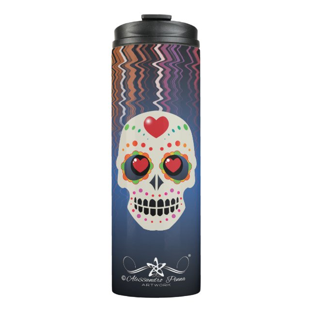 Bouteilles Isothermes D.D.L.M. Calavera (Devant)