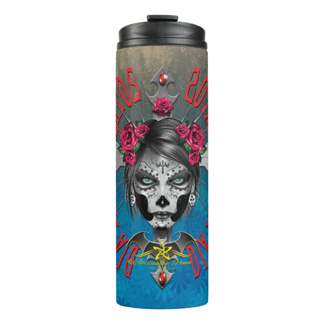 Bouteilles Isothermes D.D.L.M. La Catrina (Devant)