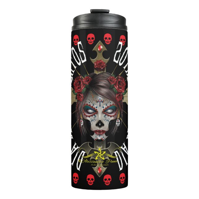 Bouteilles Isothermes D.D.L.M. La Catrina (Devant)