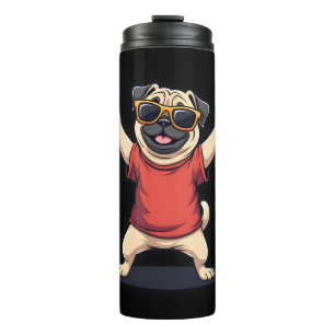 Bouteilles Isothermes Dabbing Dabbing Dab Carlin Chien Animaux Danse Ani