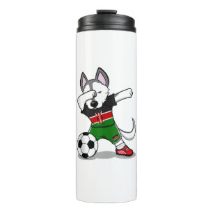 Bouteilles Isothermes Dabbing Husky Dog Kenya Football - Kenyan Fl