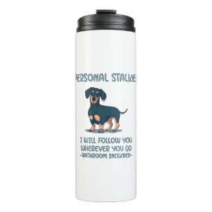 Bouteilles Isothermes Dachshund Personal Stalker