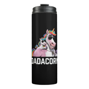 Bouteilles Isothermes Dadacorn Licorne Papa Fête des Pères Cadeau Drôle 