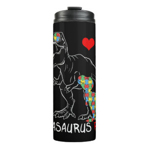 Bouteilles Isothermes Dadasaurus Daddy Rex Sensibilisation sur l'autisme