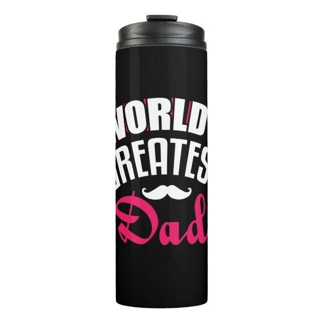 Bouteilles Isothermes Daddy Gift World Greatest Papa (Devant)