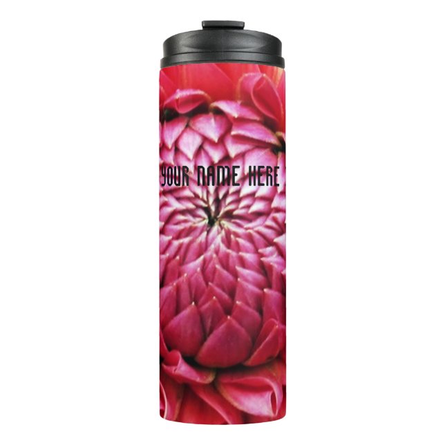 Bouteilles Isothermes Dahlia Heart Thermal Tumbler (Devant)