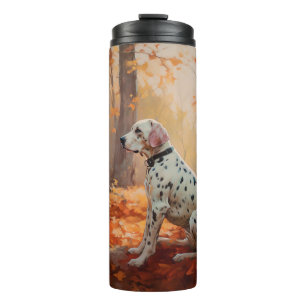 Bouteilles Isothermes Dalmatien en automne Feuilles automne Inspirer