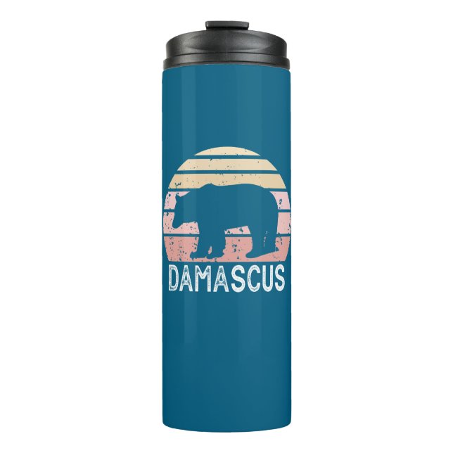Bouteilles Isothermes Damascus Virginia Retro Bear (Devant)