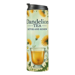 Bouteilles Isothermes Dandelion Tea Design Art AI