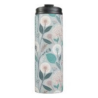 Dandelion Whimsical & Floral Folk Art Seamless (2)