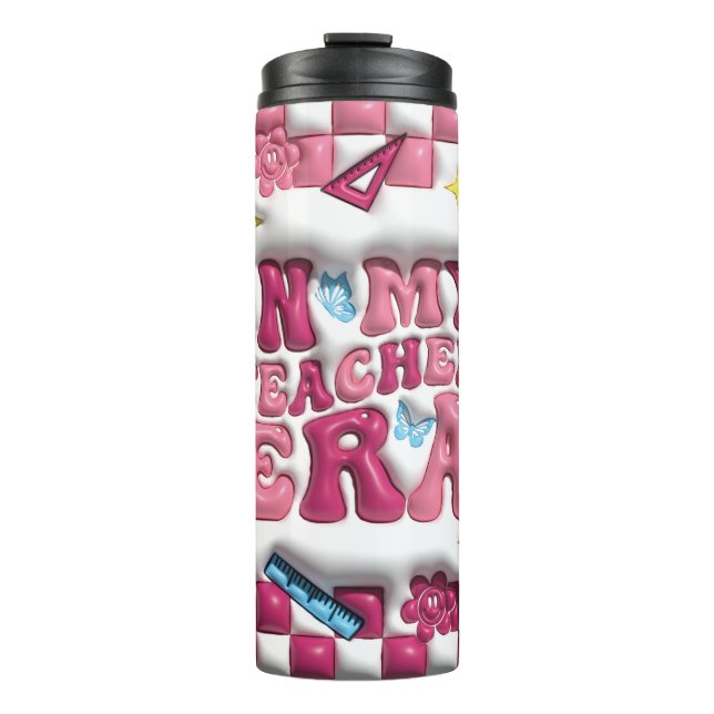 Bouteilles Isothermes Dans Mon professeur Era Puffy Bubble 3D Tumbler (Devant)