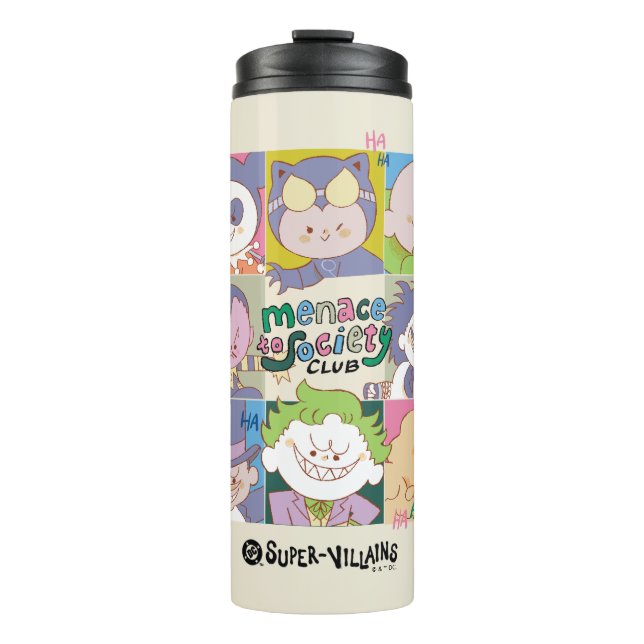 Bouteilles Isothermes DC Super-Villain Menace To Society Club Graphic (Devant)