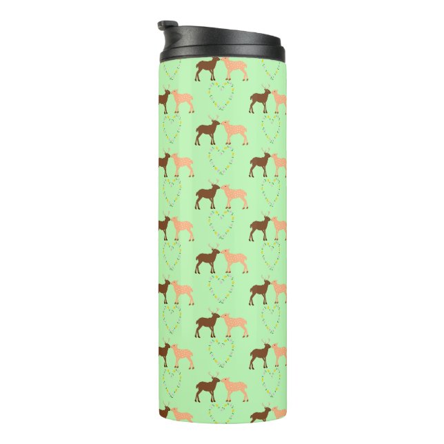 Bouteilles Isothermes Deer Couple et Daisy Heart (Tourné sur la droite)
