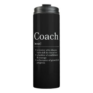 Bouteilles Isothermes Définition de coach Encouragement Leadership Moder