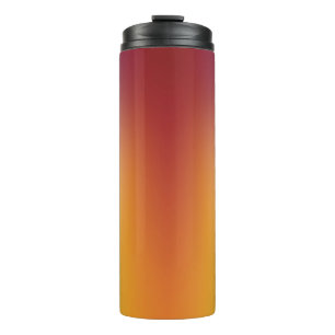Bouteilles Isothermes dégradé de forme libre sur tumbler thermique