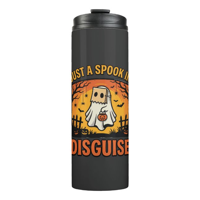 Bouteilles Isothermes Déguisement de fantôme Halloween (Devant)