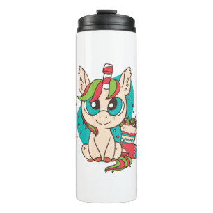 Bouteilles Isothermes Déguisement de Noël Licorne Mignonne Cadeau pour A