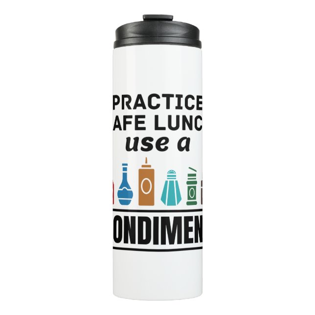 Bouteilles Isothermes Déjeuner Cafétéria Service de restauration Déjeune (Devant)