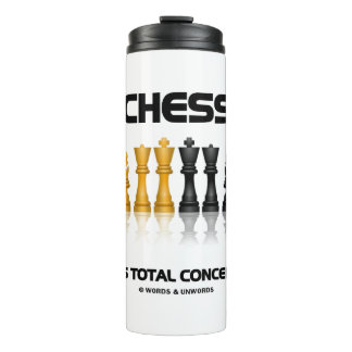 Bouteilles Isothermes Demande d'échecs Concentration totale Jeu d'échecs