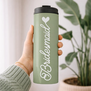 Bouteilles Isothermes Demoiselle d'honneur Cadeau personnalisé de fête