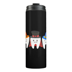 Bouteilles Isothermes Dentiste Halloween dents Dentaire