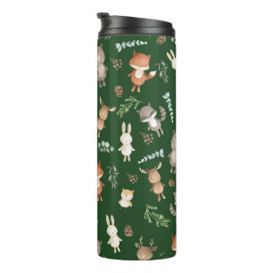 Bouteilles Isothermes Des animaux de forêt des petits verdure des jeunes