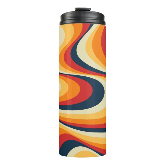 Bouteilles Isothermes Design abstrait et coloré (Devant)