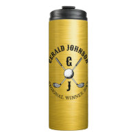 Design minimaliste Élégant Golf Monogramme
