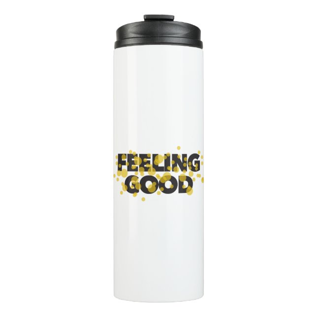 Bouteilles Isothermes Design moderne, ludique, gai du Feeling Good (Devant)