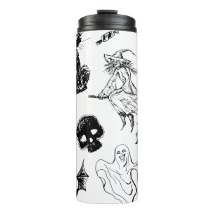Bouteilles Isothermes Design motif d'Halloween