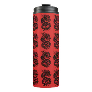 Bouteilles Isothermes Design Motif Dragon De Style Japonais