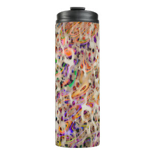 Bouteilles Isothermes Design motif moderne abstrait avec effet coloré