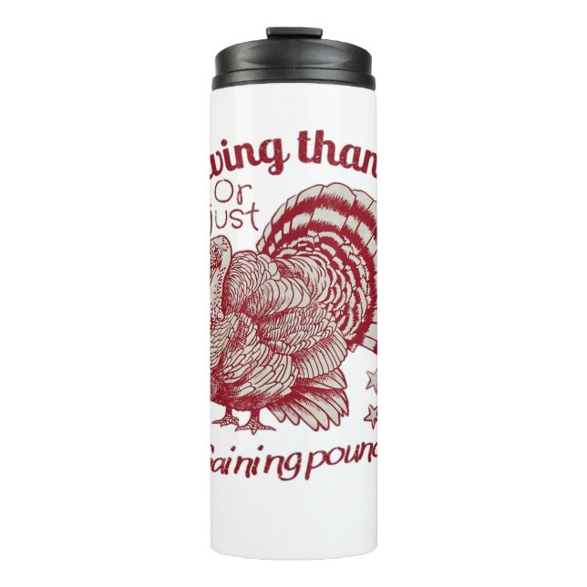 Bouteilles Isothermes Dessin de Turquie texturée en Sepia rouge riche su (Devant)