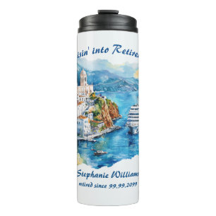 Bouteilles Isothermes Destination de croisière pour la fête de retraite