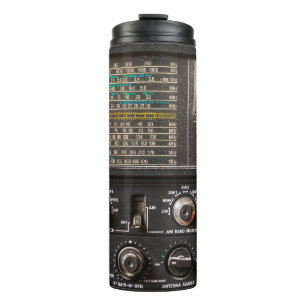 Bouteilles Isothermes Détails d'un ancien récepteur radio am