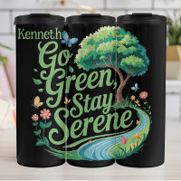 Devenez écolo Reste serene Tee