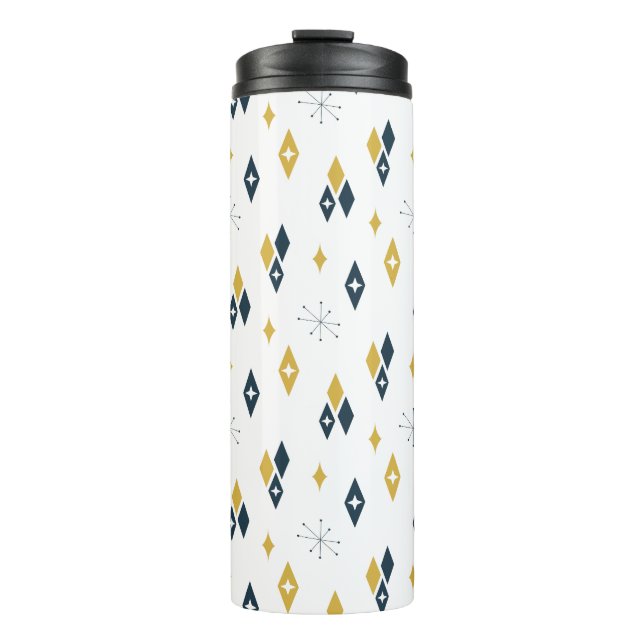 Bouteilles Isothermes Diamants du milieu du siècle (Devant)