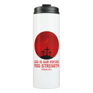 Bouteilles Isothermes Dieu est notre refuge et notre force
