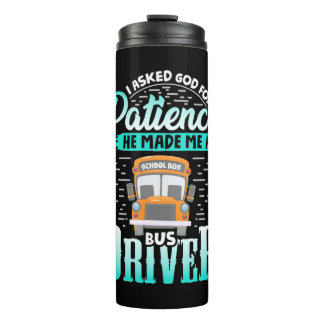 Bouteilles Isothermes Dieu M'A Fait Conduire Un Bus