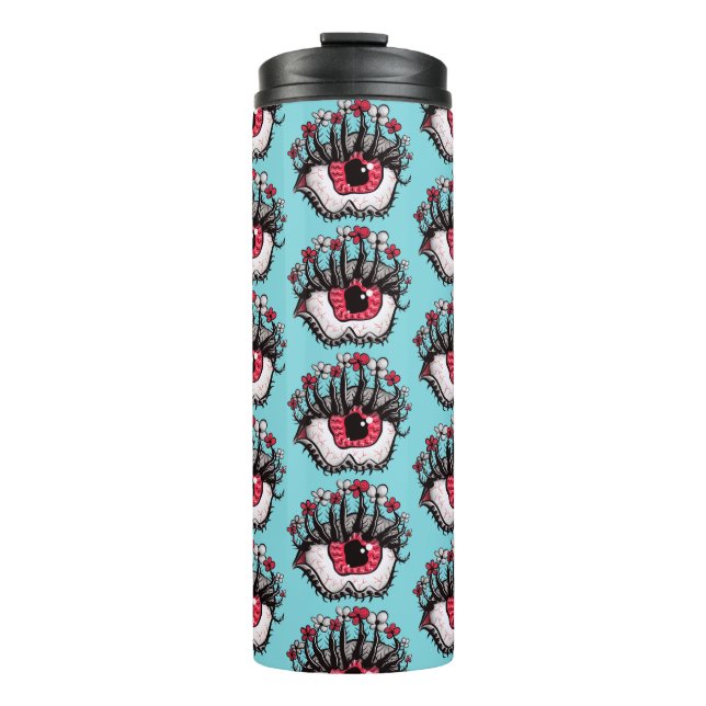 Bouteilles Isothermes Dingue Trippé Oeil bizarre Whimsigoth (Devant)