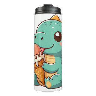 Bouteilles Isothermes Dino mignonne de glace mangeur