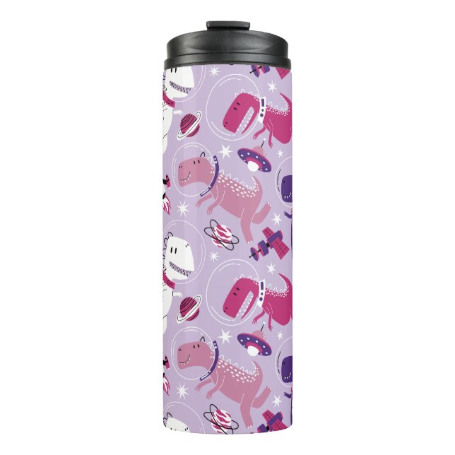 Bouteilles Isothermes Dinosaures de l'espace, Dinosaures mignons, Étoile (Devant)