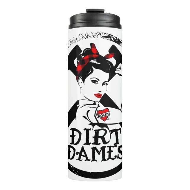 Bouteilles Isothermes Dirt Dames Thermal Tumbler - Rockhound, géologue (Devant)