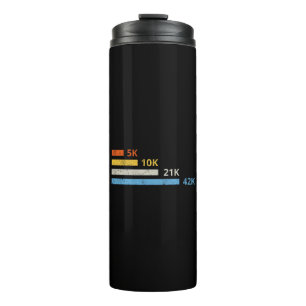 Bouteilles Isothermes Distances de course II - 5K 10K 21K 42K Marathoner