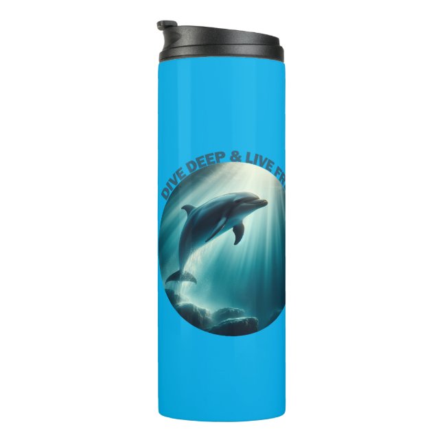 Bouteilles Isothermes Dive Deep Live Dolphin gratuit (Tourné sur la droite)